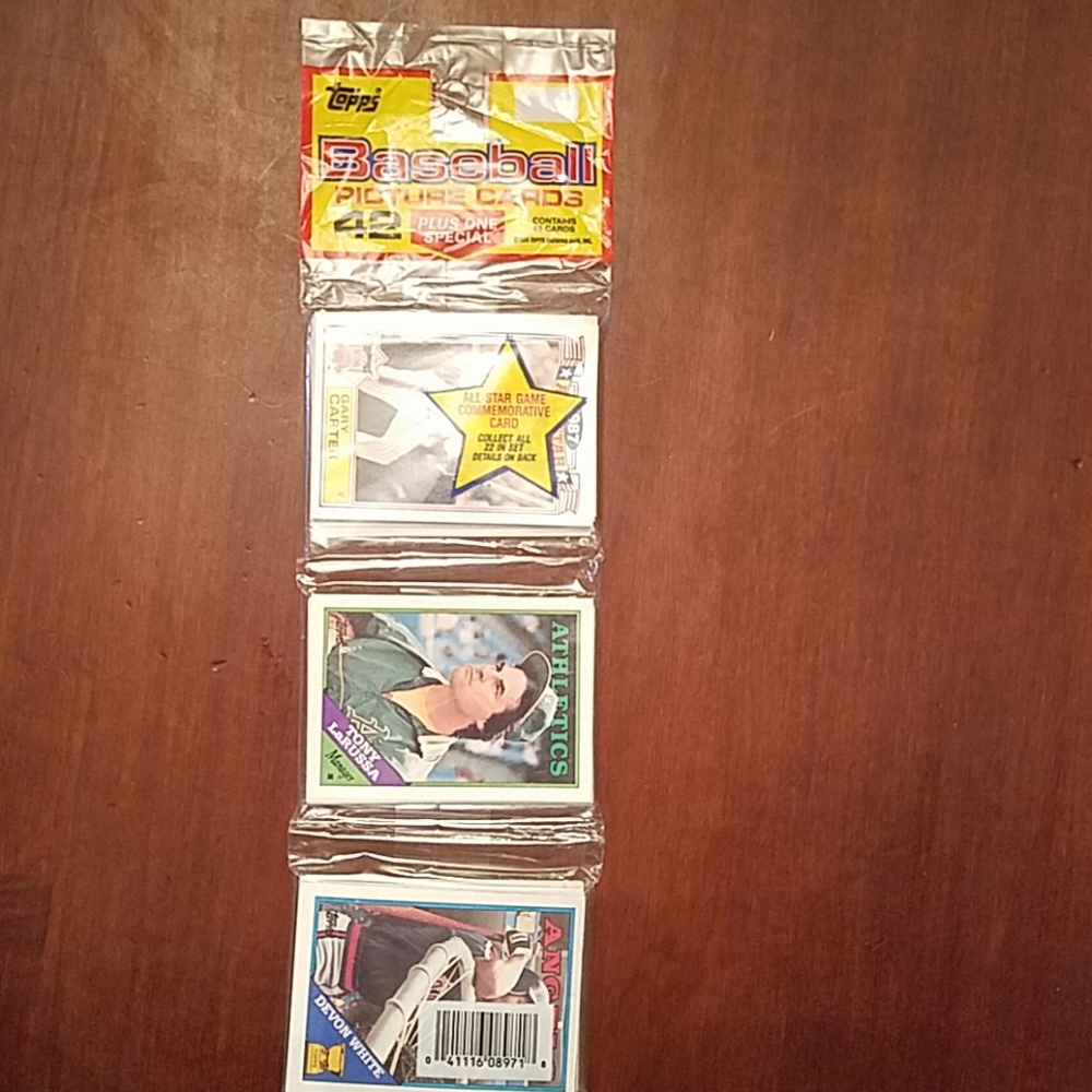 Topps 1988 baseball cards